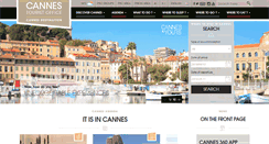 Desktop Screenshot of cannes-destination.com